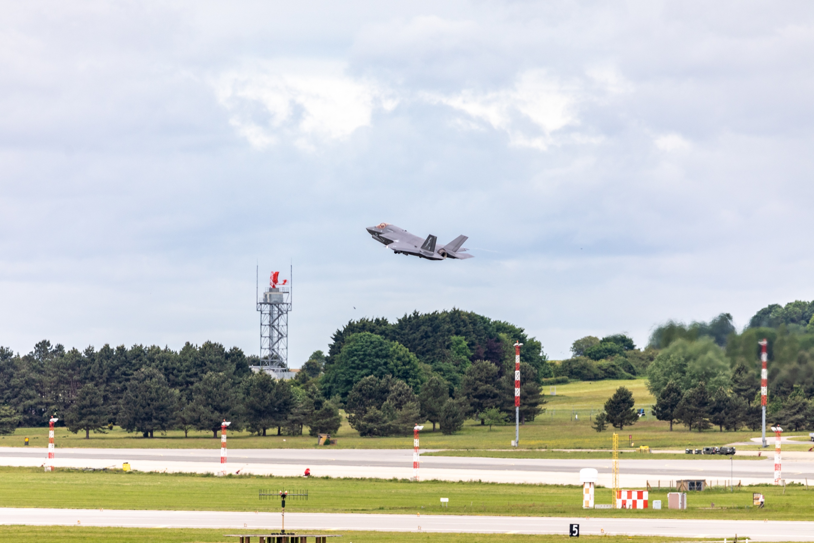 Typhoon taking off.